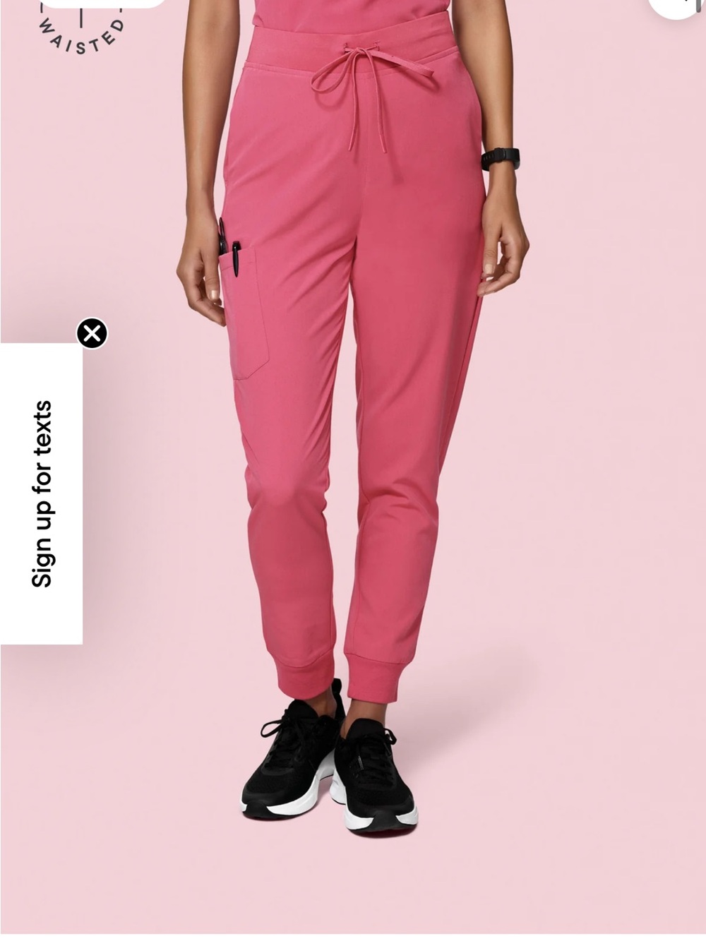 Mandala Scrub Pants Pink